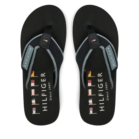 Foto del prodotto Infradito Tommy Hilfiger Patch Hilfiger Beach Sandal FM0FM05435 Nero