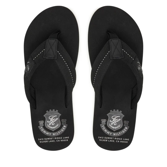 Foto del prodotto Infradito Tommy Hilfiger Patch Hilfiger Beach Sandal FM0FM05804 Nero
