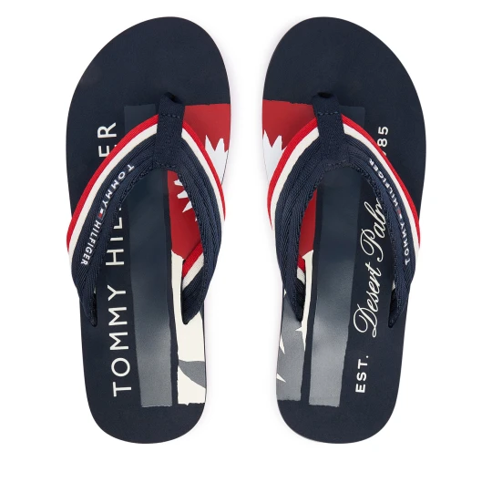 Foto del prodotto Infradito Tommy Hilfiger Patch Hilfiger Beach Sandal FM0FM05903 Blu scuro