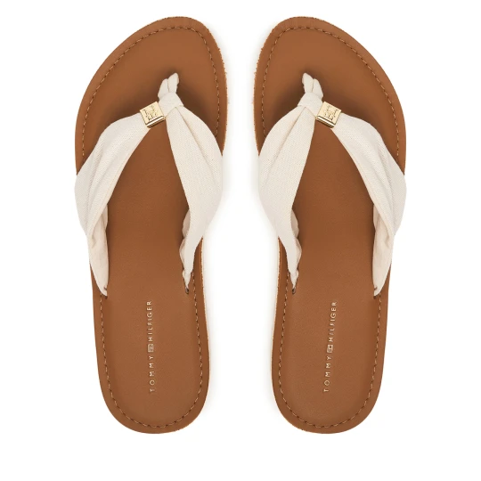 Foto del prodotto Infradito Tommy Hilfiger Th Ltr Footbed Summer Sandal FW0FW09194 Écru Crema
