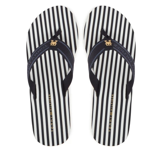 Foto del prodotto Infradito Tommy Hilfiger Th Stripes Wedge Beach Sandal FW0FW08521 Blu
