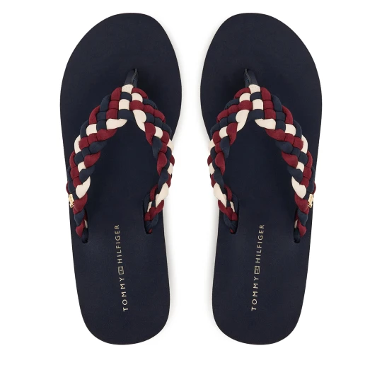Foto del prodotto Infradito Tommy Hilfiger Th Wedge Braided Summer Sandal FW0FW09198 Multicolore