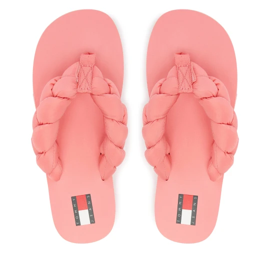 Foto del prodotto Infradito Tommy Jeans Braided Thong Beach Sandal EN0EN02877 Rosa