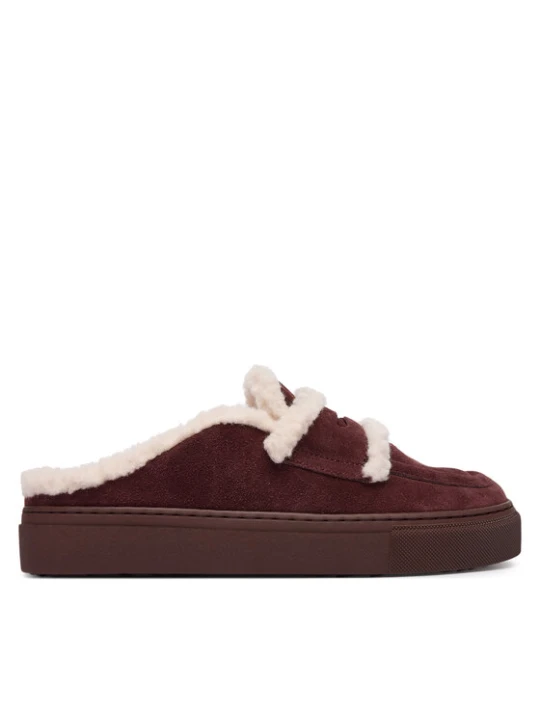 Foto del prodotto Inuikii Ciabatte Mule Wool 1004.017.0011 Marrone scuro