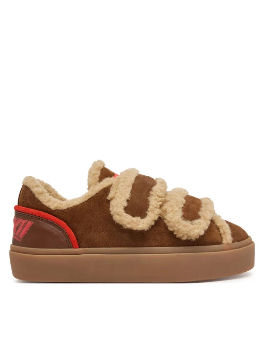 Foto del prodotto Inuikii Sneakers Lila Shearling Low Velcro 1001.001.0561.150 Marrone