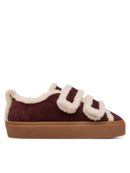 Foto del prodotto Inuikii Sneakers Shearling Low Velcro 1001.001.0231.518 Bordeaux
