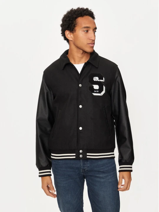 Foto del prodotto Jack & Jones Bomber Carter 12260455 Nero Regular Fit