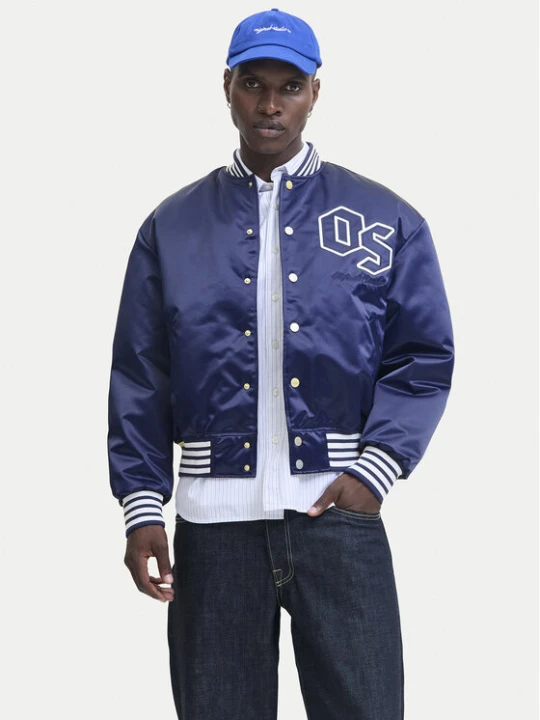 Foto del prodotto Jack & Jones Bomber Meadows 12282953 Blu Regular Fit