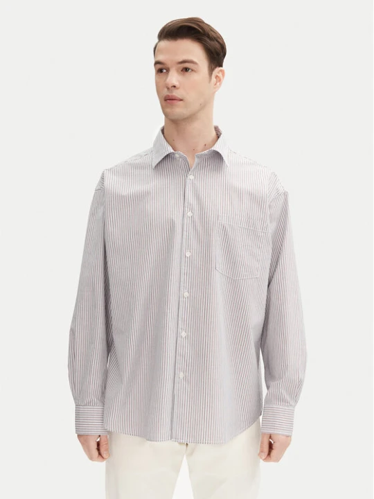 Foto del prodotto Jack & Jones Camicia Atlas 12271085 Grigio Wide Fit