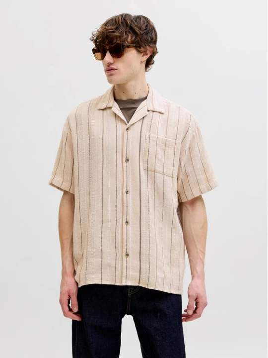 Foto del prodotto Jack & Jones Camicia Bradley 12290119 Beige Regular Fit