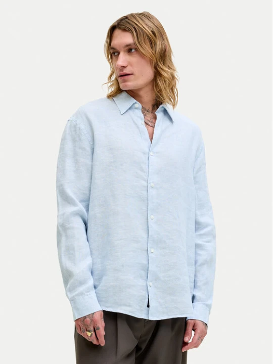 Foto del prodotto Jack & Jones Camicia Lawrence 12293563 Azzurro chiaro Regular Fit