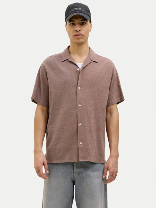 Foto del prodotto Jack & Jones Camicia Luke 12255781 Marrone Relaxed Fit