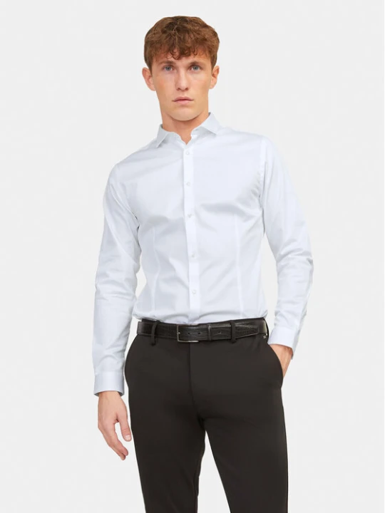 Foto del prodotto Jack & Jones Camicia Parma 12097662 Bianco Super Slim Fit