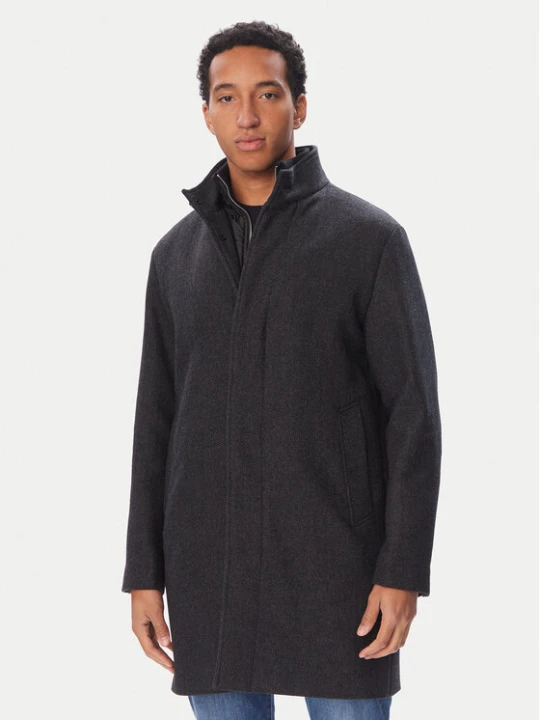 Foto del prodotto Jack & Jones Cappotto invernale Keith 12303386 Grigio scuro Regular Fit