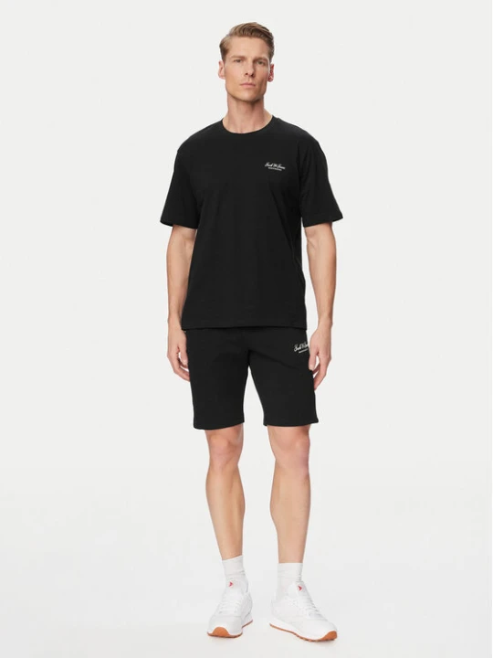 Foto del prodotto Jack & Jones Completo T-shirt e pantaloncini Archive 12297642 Nero Relaxed Fit