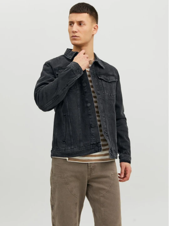 Foto del prodotto Jack & Jones Giacca di jeans Jean 12223613 Nero Regular Fit