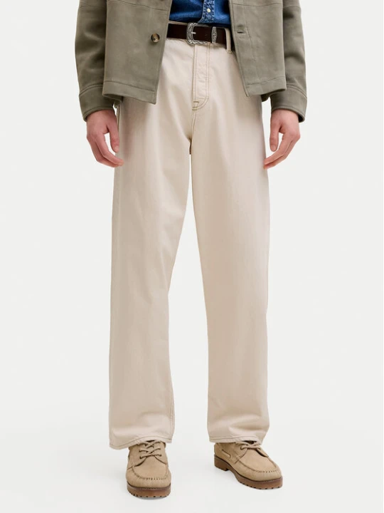 Foto del prodotto Jack & Jones Jeans Alex 12295747 Crema Baggy Fit