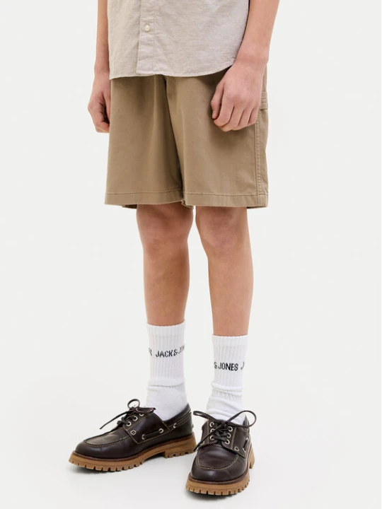 Foto del prodotto Jack & Jones Junior Pantaloncini di tessuto Tony 12268938 Marrone Relaxed Fit