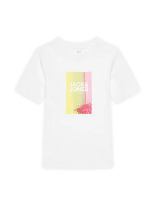 Foto del prodotto Jack & Jones Junior T-shirt Varenna 12278349 Bianco Regular Fit