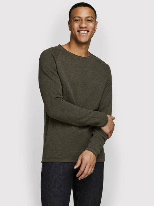 Foto del prodotto Jack & Jones Maglione Hill 12157321 Verde Regular Fit