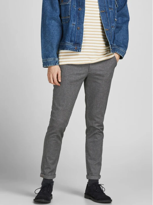 Foto del prodotto Jack & Jones Pantaloni chino Marco 12206198 Grigio Slim Fit