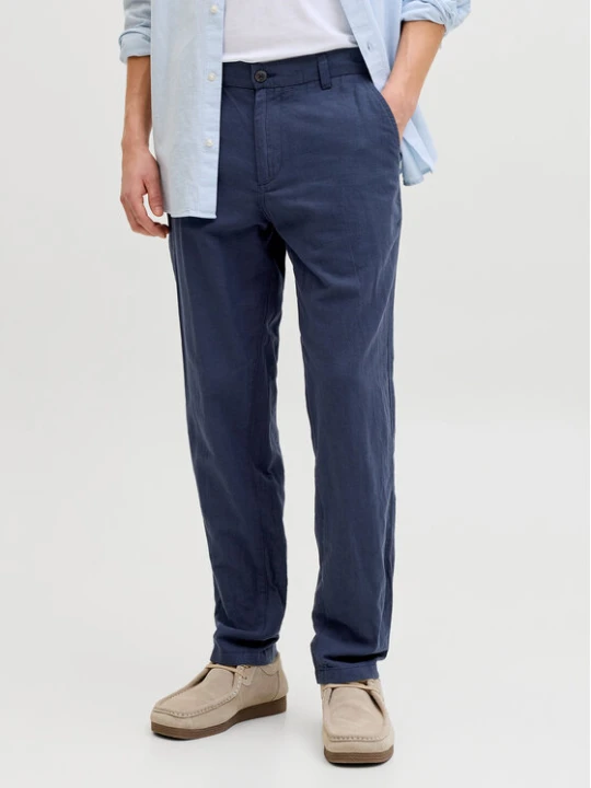 Foto del prodotto Jack & Jones Pantaloni chino Stace 12248604 Blu scuro Tapered Fit