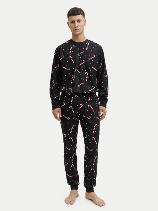 Foto del prodotto Jack & Jones Pigiama Tristan 12285375 Nero Loose Fit