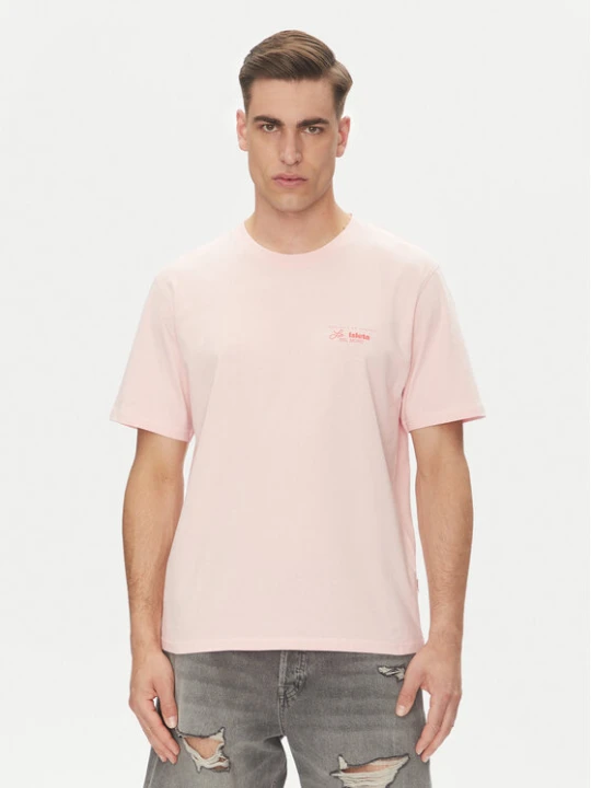 Foto del prodotto Jack & Jones T-shirt Almeria 12276785 Rosa Relaxed Fit