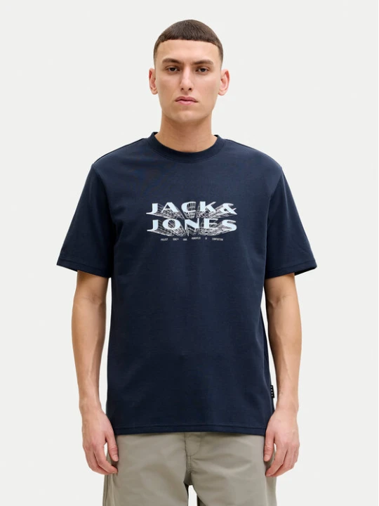 Foto del prodotto Jack & Jones T-shirt Fusion 12289880 Blu Regular Fit