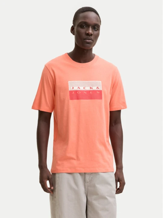 Foto del prodotto Jack & Jones T-shirt Fusion Dots 12289863 Rosa Regular Fit