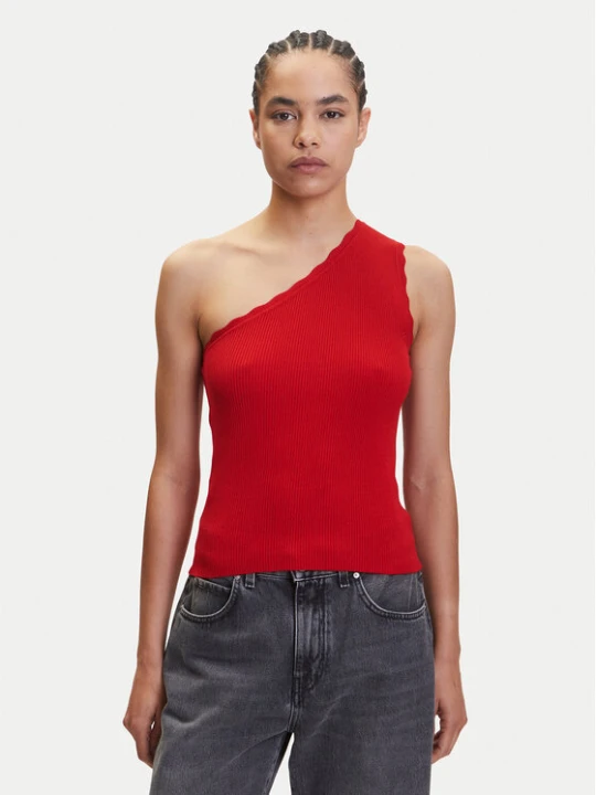 Foto del prodotto JDY Top Nanna 15351420 Rosso Slim Fit