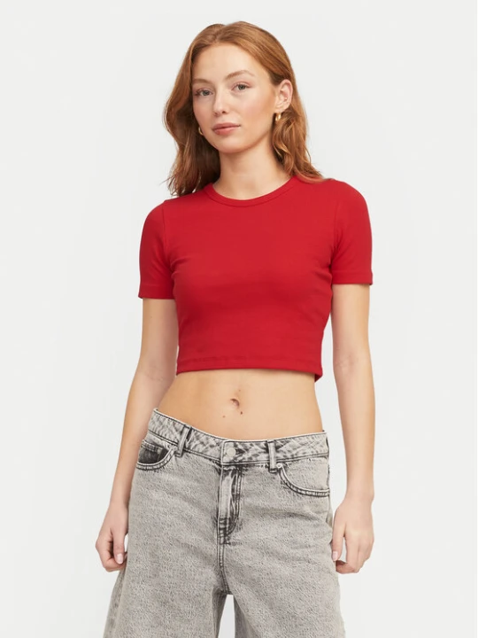 Foto del prodotto JJXX T-shirt Florie 12217164 Rosso Slim Fit