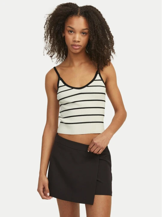 Foto del prodotto JJXX Top Esther 12255237 Écru Slim Fit Crema
