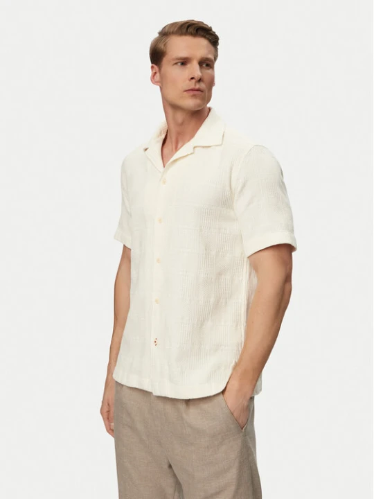 Foto del prodotto JOOP! Jeans Camicia Hanau 30102527 Crema Regular Fit