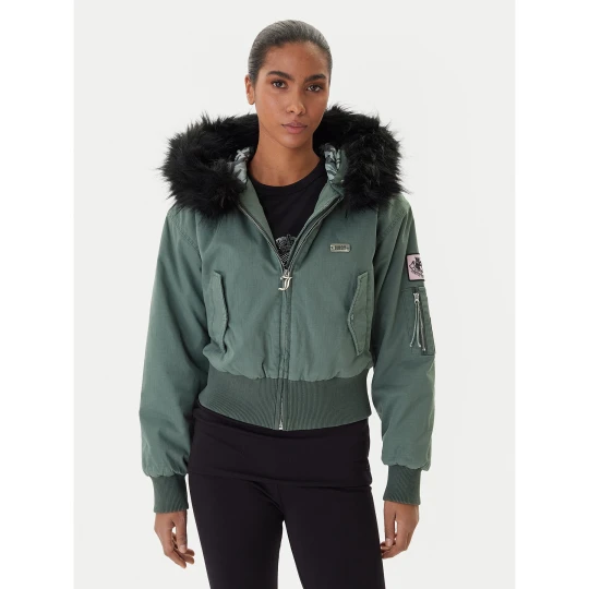 Foto del prodotto Juicy Couture Bomber JCOIJ225553 Verde Regular Fit