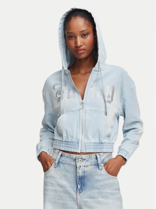 Foto del prodotto Juicy Couture Felpa JCDAS226961 Azzurro chiaro Regular Fit