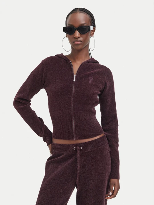 Foto del prodotto Juicy Couture Felpa JCWEB005 Bordeaux Regular Fit