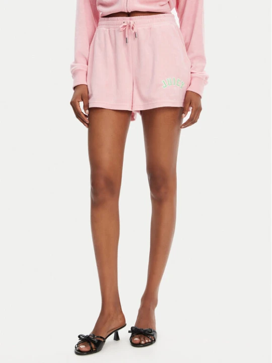 Foto del prodotto Juicy Couture Pantaloncini sportivi Perkin JCWHS125322 Rosa Relaxed Fit