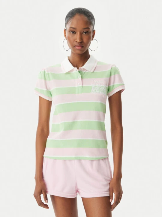 Foto del prodotto Juicy Couture Polo Juicy Puff JCGCT126015 Verde Slim Fit