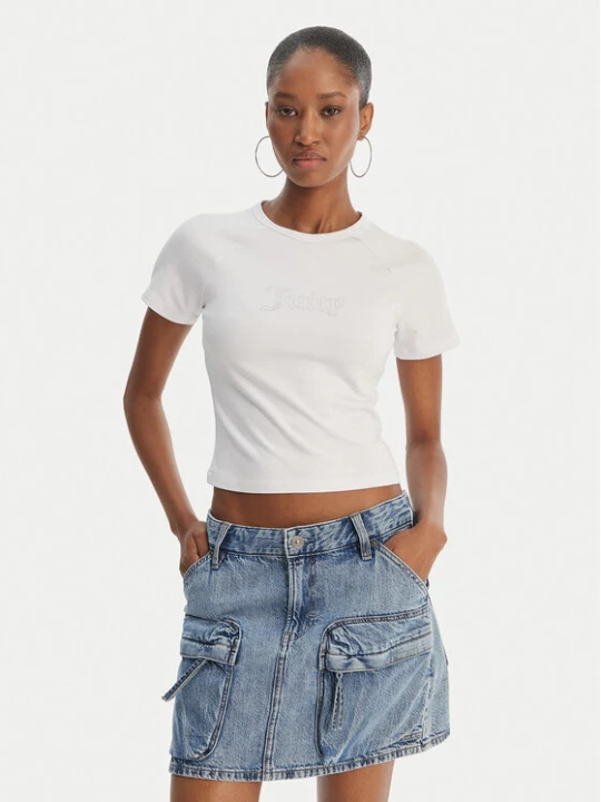 Foto del prodotto Juicy Couture T-shirt Baby JCWCT126317 Bianco Slim Fit