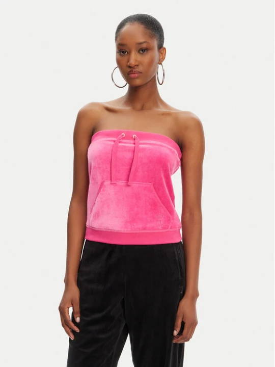 Foto del prodotto Juicy Couture Top Heritage JCGCT125023 Rosa Slim Fit