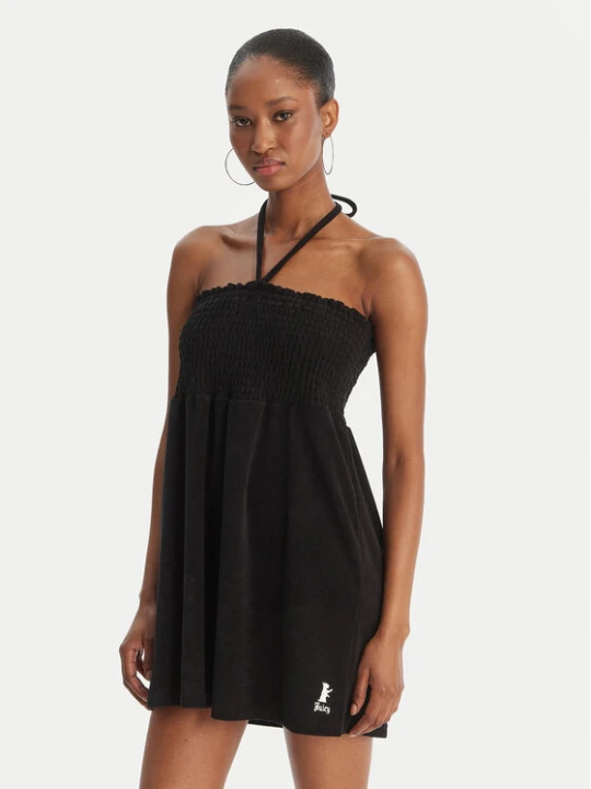 Foto del prodotto Juicy Couture Vestito estivo Smocked Terry JCGED126007 Nero Regular Fit