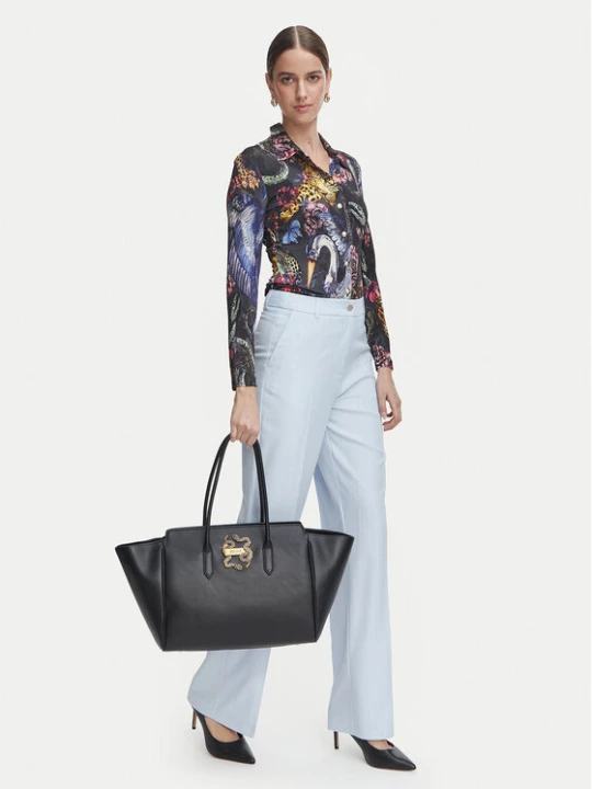 Foto del prodotto Just Cavalli Borsetta Iconic Snakes 81RA4BA2 ZSA89 Nero