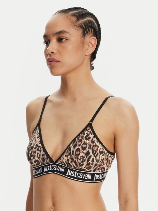 Foto del prodotto Just Cavalli Reggiseno Bralette 78PAJU03 CJUT3 Marrone