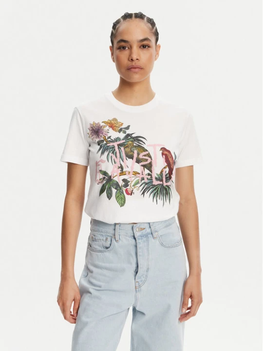 Foto del prodotto Just Cavalli T-shirt 78PAHA01 Bianco Regular Fit