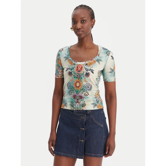 Foto del prodotto Just Cavalli T-shirt 80PAHE02 CJ112 Multicolore Slim Fit
