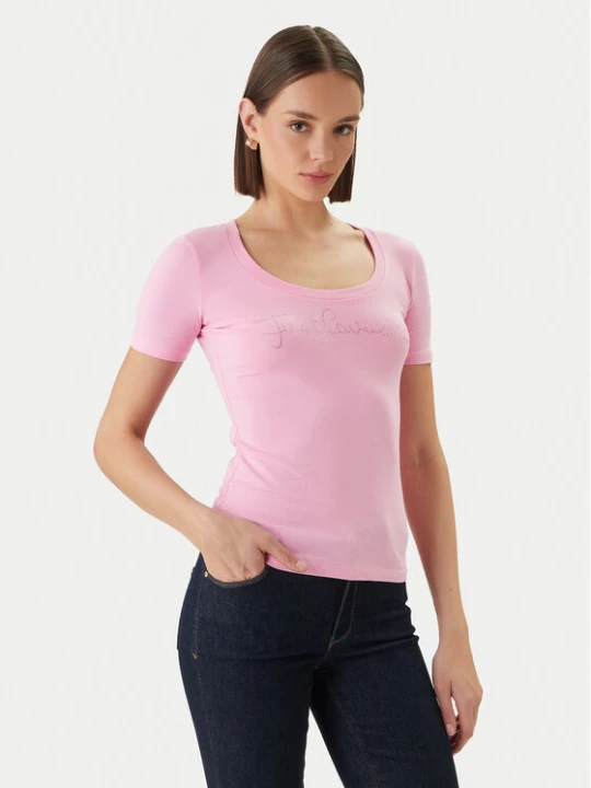 Foto del prodotto Just Cavalli T-shirt 80PAHE22 CJ112 Rosa Slim Fit