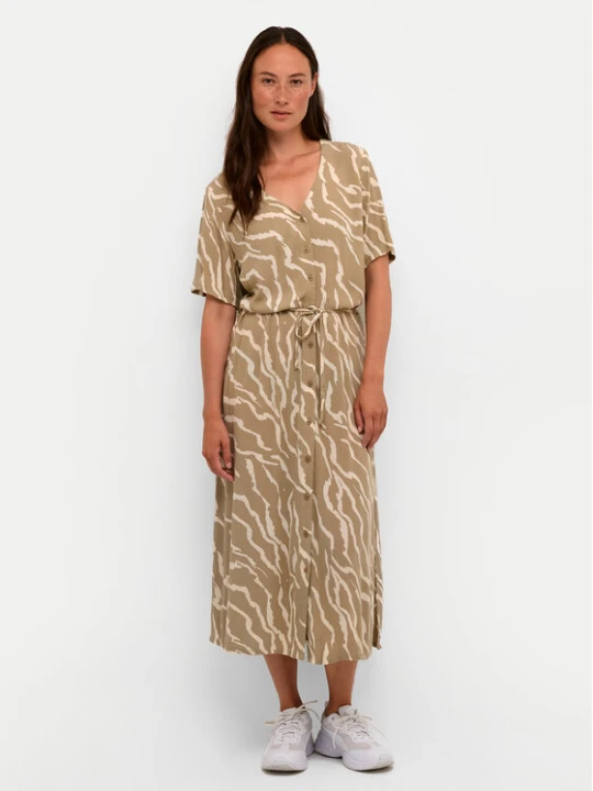 Foto del prodotto Kaffe Vestito chemisier Tara 10507379 Beige Regular Fit