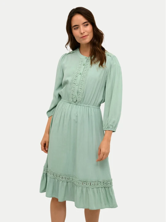Foto del prodotto Kaffe Vestito estivo Freya 10507544 Verde Regular Fit