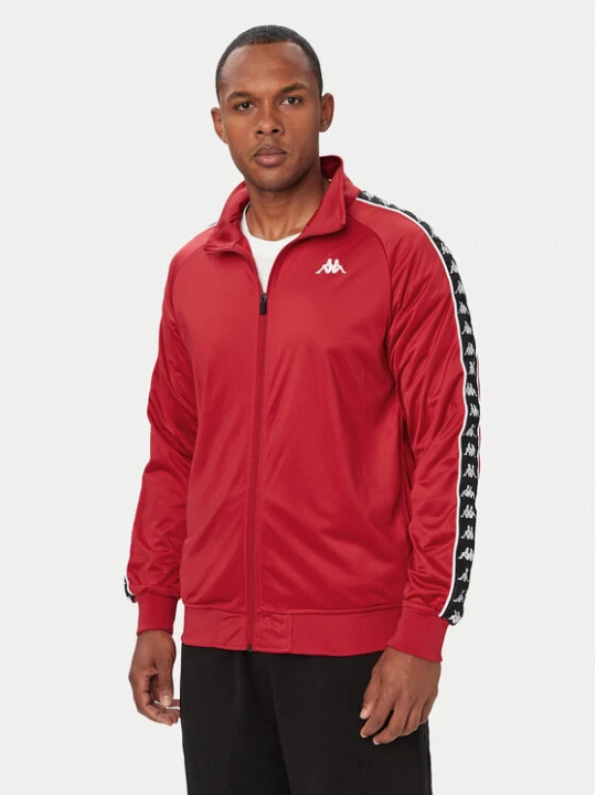 Foto del prodotto Kappa Felpa 301EFU0 Rosso Regular Fit